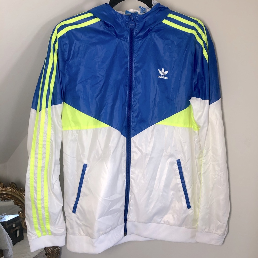 adidas rain jacket